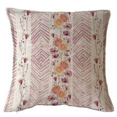 FUNDA COJÍN MARISA  RANÚNCULOS 45X45