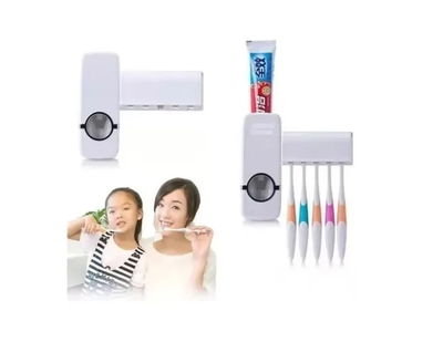 Imagen 2 del producto Dispensador Automático Pasta Dientes Porta Cepillo