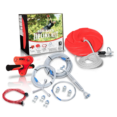 Imagen 2 del producto Kit Tirolesa 27 m con Freno Eagle Zipline 90 Ft