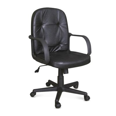 Silla Ejecutiva Simil Cuero c/Rue Xtech AM160GEN27 Negra