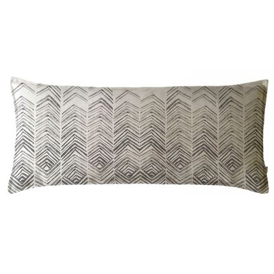 FUNDA COJÍN MARISA ABSTRACTO ESPIGAS GRIS XL