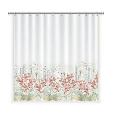 Imagen 1 del producto CORTINA DE BAÑO ALGODÓN ASTROMELIAS