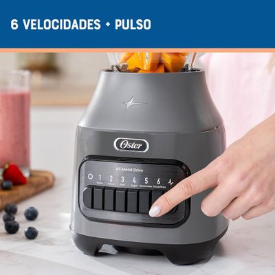 Imagen 2 del producto Licuadora Oster® Vaso de Vidrio 6 Velocidades + Pulso Blstpeggpb