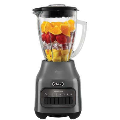 Licuadora Oster® Vaso de Vidrio 6 Velocidades + Pulso Blstpeggpb