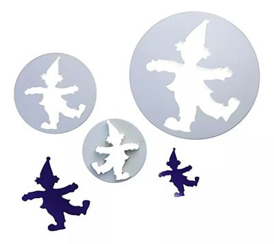 3 Moldes De Galleta Cortador Galletas Moldes Galletas Payaso