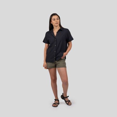 Imagen 2 del producto Camisa Ginka Mujer Dark Grey Gnomo