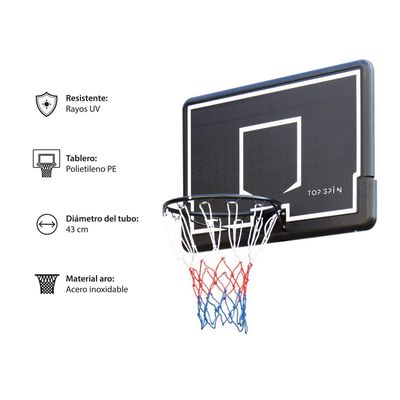 Imagen 2 del producto Tablero – Aro de Básquetbol T300