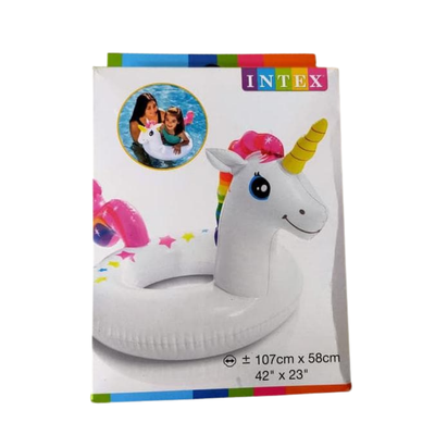 Imagen 2 del producto Flotador Inflable Unicornio 58 Cm Big Animal Ring