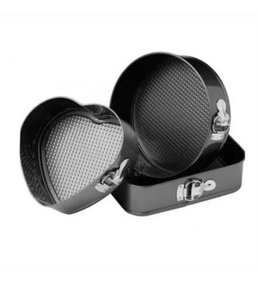 Molde Torta Desmontable Set 3 Piezas 24/26/28 Cms Reposteria