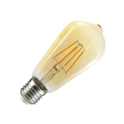 Imagen 2 del producto Ampolleta LED E-27 Filamento 6W ST58 Dimeable SEC