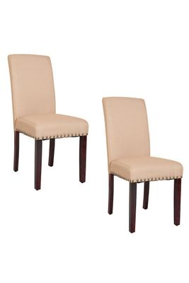 Imagen 1 del producto Pack 2 Sillas Comedor Imperial Beige