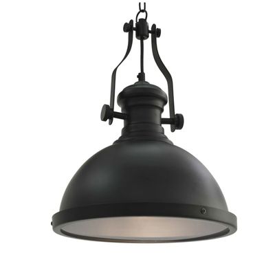 Lámpara Colgante E-27 Con Difusor Diseño Elegante Incluye Ampolleta Cálida