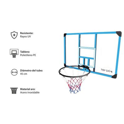 Imagen 2 del producto Tablero – Aro de Básquetbol T400 Elite