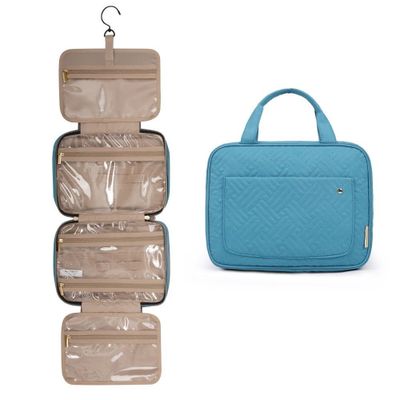 Bagsmart Neceser de Viaje Bonchemin con Gancho Grande Turquesa