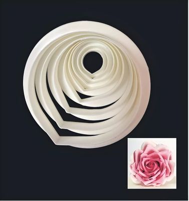 8 Moldes Galletas Cortador Galletas Petalos De Rosa Fondant