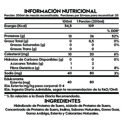 Imagen 2 del producto Proteina Whey Deliciosa 2.3 lb Chirimoya alegre + Glutamina 432g 80Sv