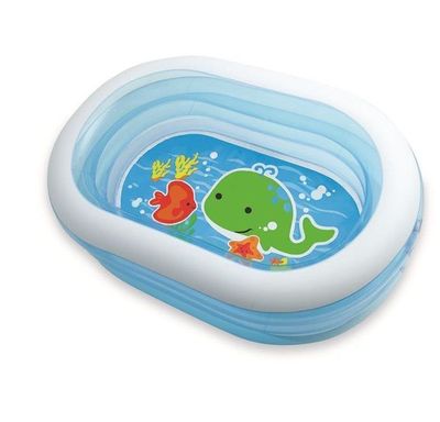 Imagen 1 del producto Piscina Transparente Inflable My sea friends1.63m x 1.07m X 46cm Intex