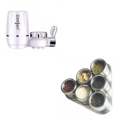 Filtro Purificador De Agua + Especiero Triangular