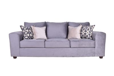 Imagen 2 del producto Sofa Kenia 3c Felpa Gris