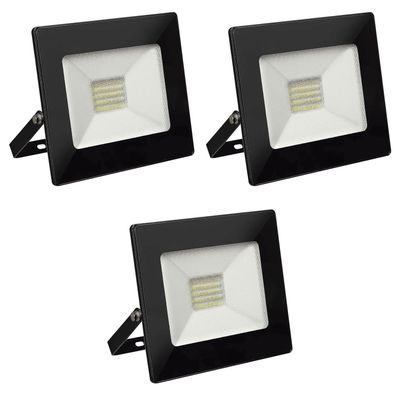 Pack 3 Foco Proyector LED Telco 30W Cálido DS43