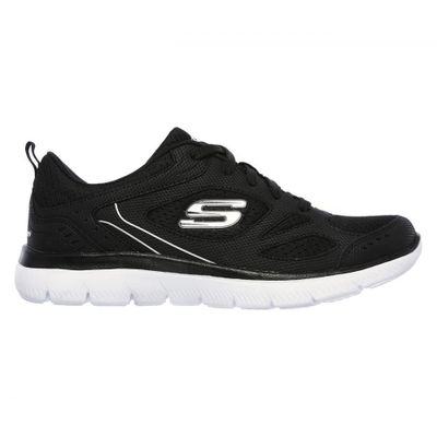 Zapatilla Mujer Summits S Negra Skechers