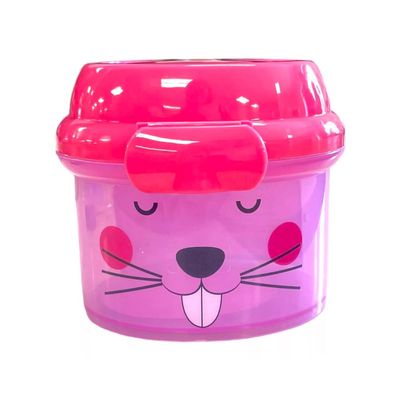 Imagen 2 del producto Porta Snack Animal Collection II 280 ml Amarillo/Morado/Rojo - KIDO