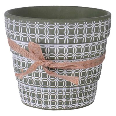 Maceta Decorativa Cuadrille Verde