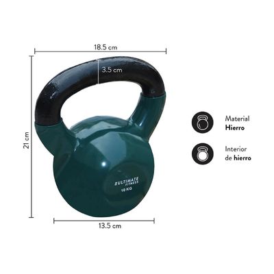 Imagen 2 del producto Kettlebell pro - pesa rusa 10 kg