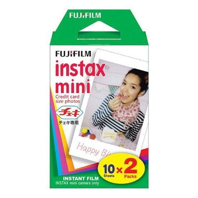PELÍCULA INSTAX MINI COLOR FILM (20 FOTOS)