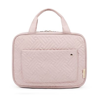Bagsmart Neceser de Viaje Bonchemin con Gancho Mediano Rosado