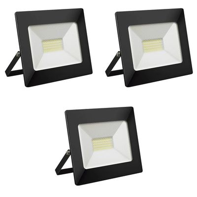 Pack 3 Foco Proyector LED Telco 50W Cálido DS43