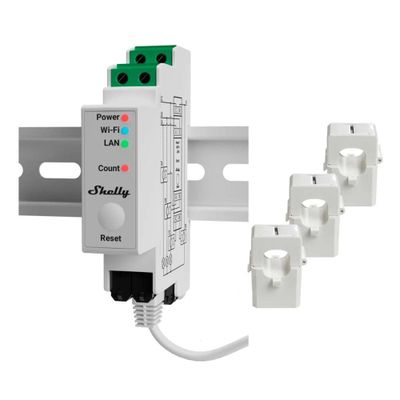 Medidor inteligente de energía Pro 3 EM