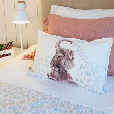 Imagen 2 del producto FUNDA COJÍN ALGODÓN ELEFANTA 50X30