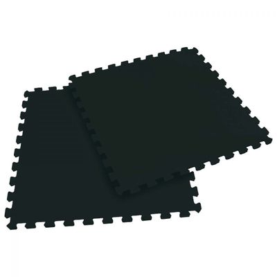 Pack 4 Tatami 62x62x1.2 cm – Piso Gimnasio – Máquinas – Negro