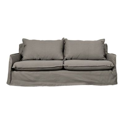 Sofá Rehue Chenille Gris Piedra 3C