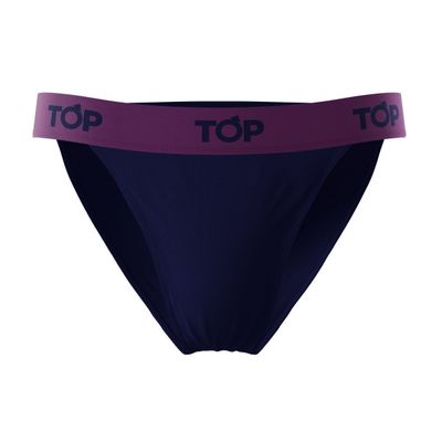 Imagen 2 del producto Slip Tanga Algodón Color Pack 5 C2