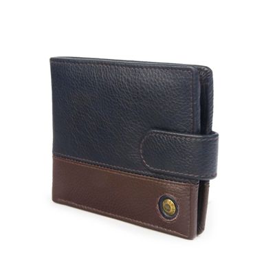 Imagen 2 del producto Billetera de hombre Capri 985 Azul/Marrón Gino Rodinis