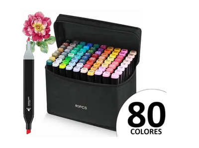 Imagen 2 del producto Kit 80 Lápices Marcadores