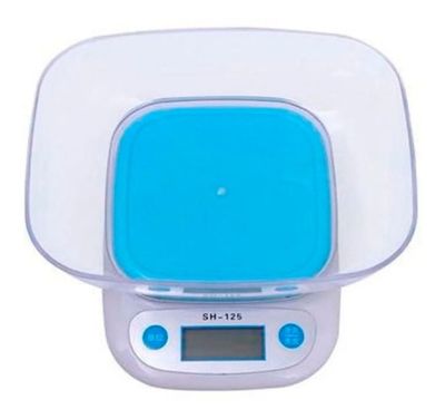 Balanza Digital De Cocina Con Recipiente Sh-125