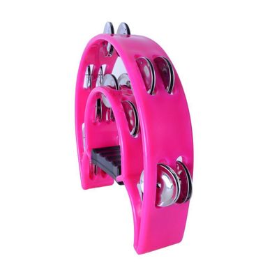 Imagen 2 del producto PANDERO M/LUNA ROSADO DOBLE SCORPION