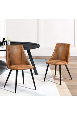 Imagen 2 del producto Pack 2 Sillas Comedor Moravia Café