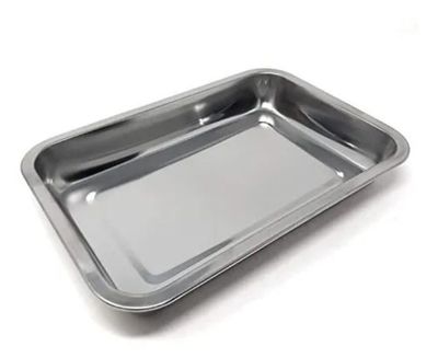 Bandeja Rectangular Fuente De Horno Acero Inoxidable