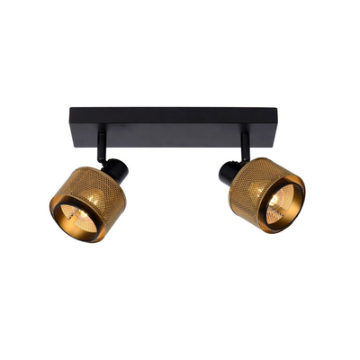 Barra Direccional Rafa Negro 2xE14