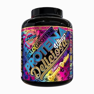 Proteina whey deliciosa 5LB - CREME BRULEE - ITALO GROTTINI