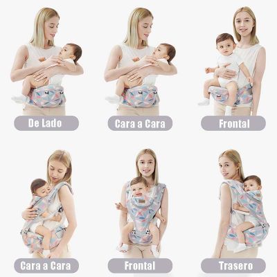 Imagen 2 del producto Portabebé Mochila Ergonómico Multifuncional 6 en 1