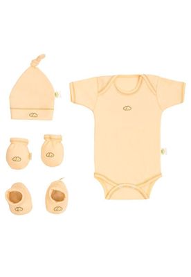 Imagen 2 del producto Ajuar 4 piezas para recién nacido orgánico