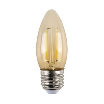 Ampolleta Filamento LED Vela E-27 4W
