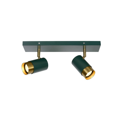 Barra Direccional Floris Verde 2xGU10