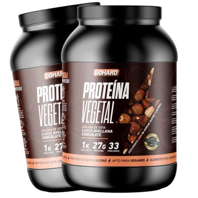 Imagen 1 del producto PACK PROTEINAS 2KG TOTAL 66SV AVELLANA CHOCOLATE
