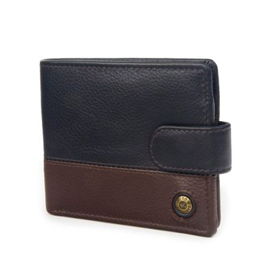 Imagen 2 del producto Billetera de hombre Capri 987 Azul/Marrón Gino Rodinis